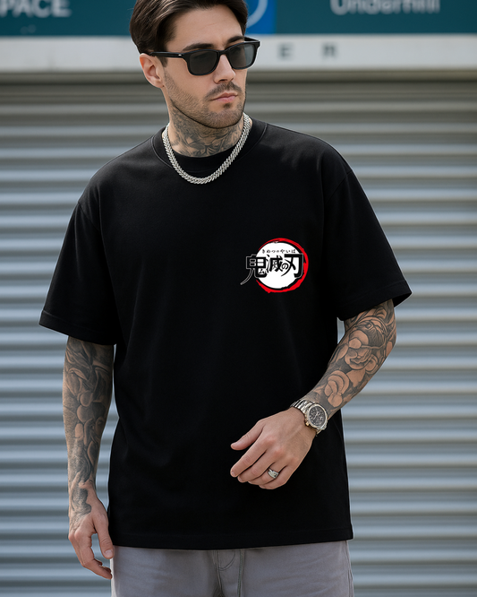 "Kimetsu no Yaiba " Oversized- Tees