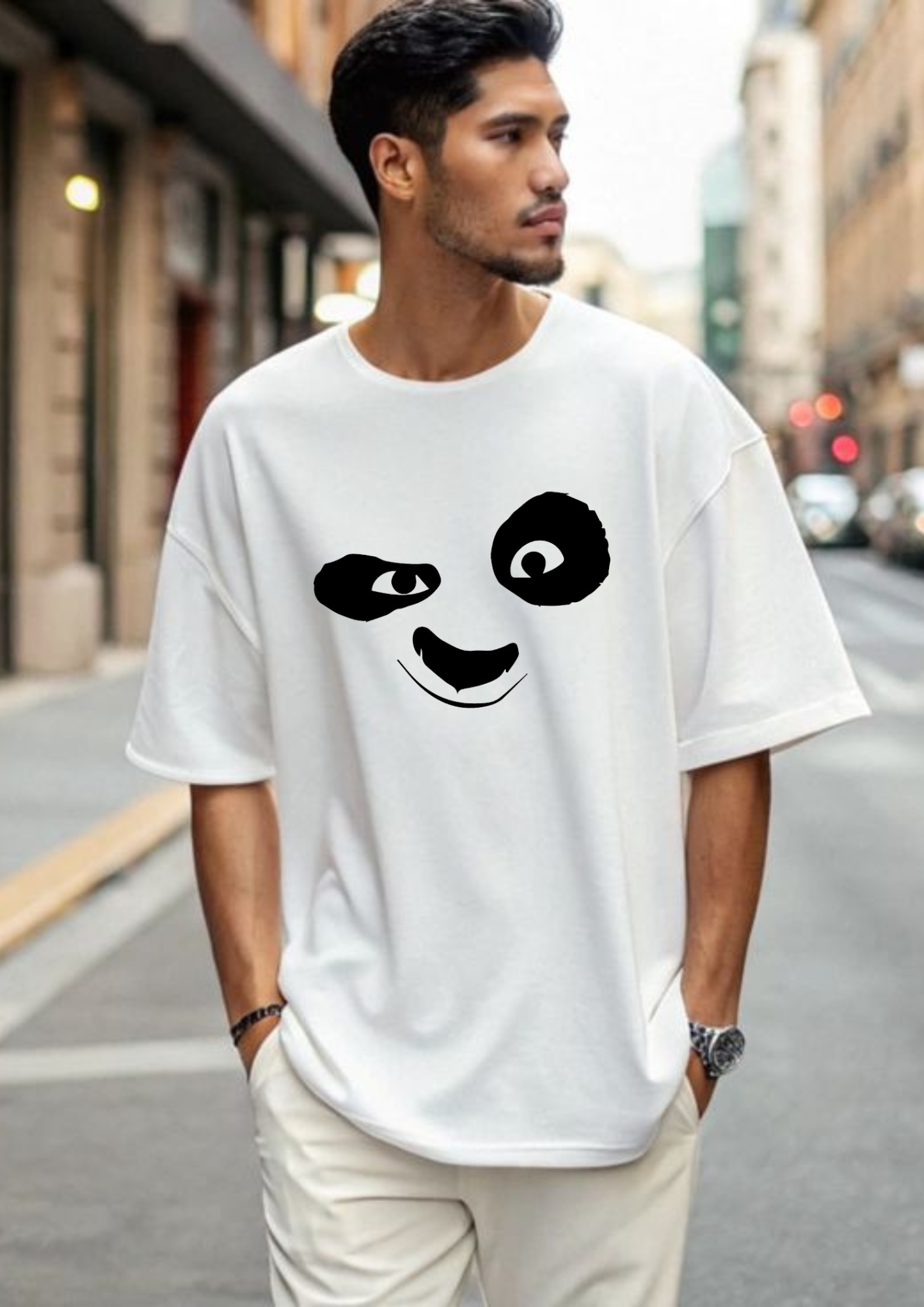 "Eyes of a Panda Tee (White Edition)"