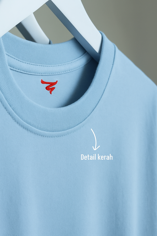 Light Blue Short Sleevs Tees