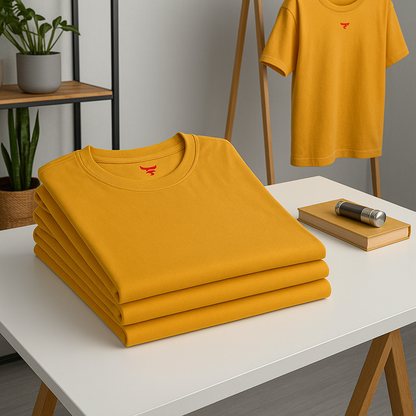 Mustard Yellow Classic Tees