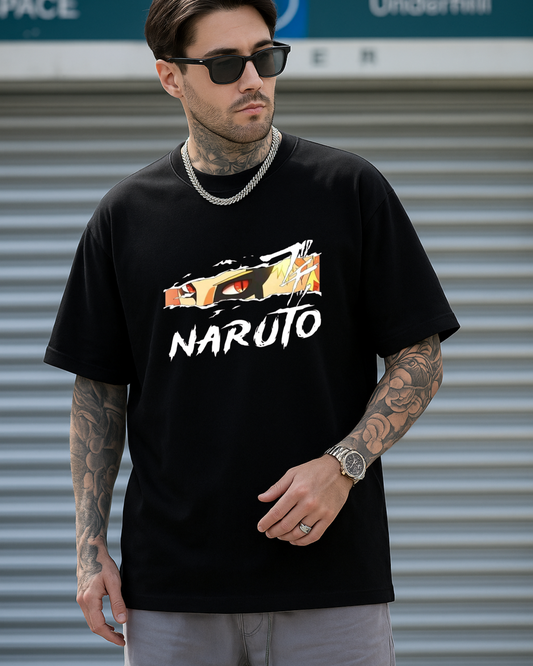 Naruto inspired Oversized Tee