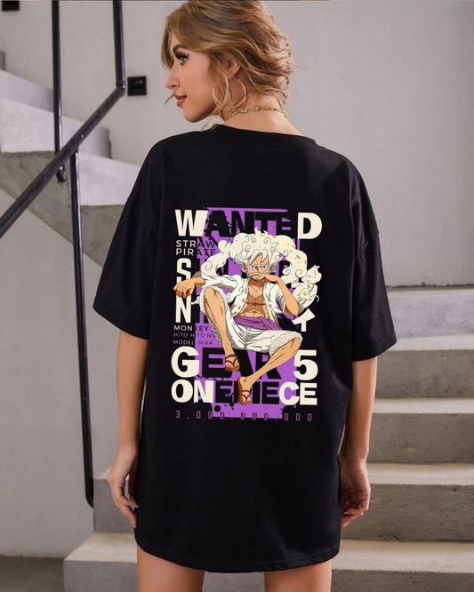 One Piece Anime Oversize Tees