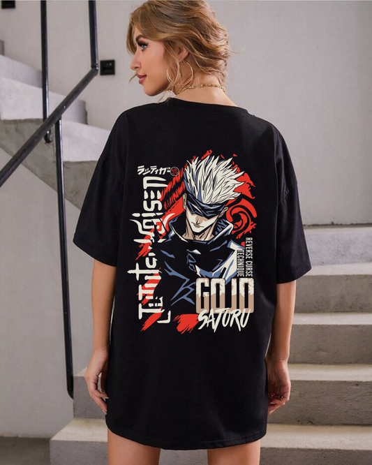 Goju Saturu Oversize Aneime Tees