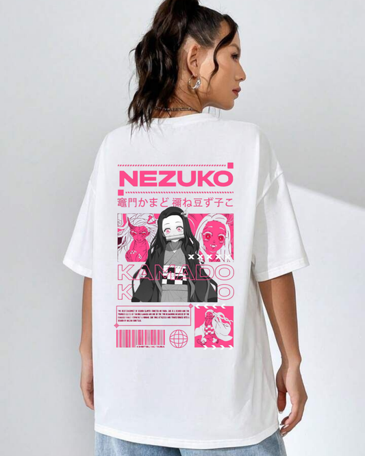 Nezuko oversize Anime Tees