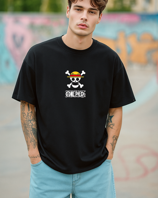 One Piece Anime Oversize Tees