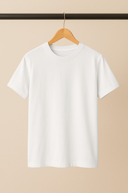white custom tees