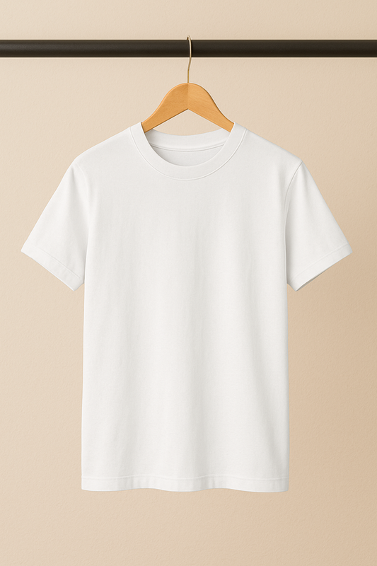 white custom tees