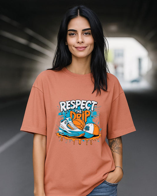 Power Edition Oversize Peach Tees