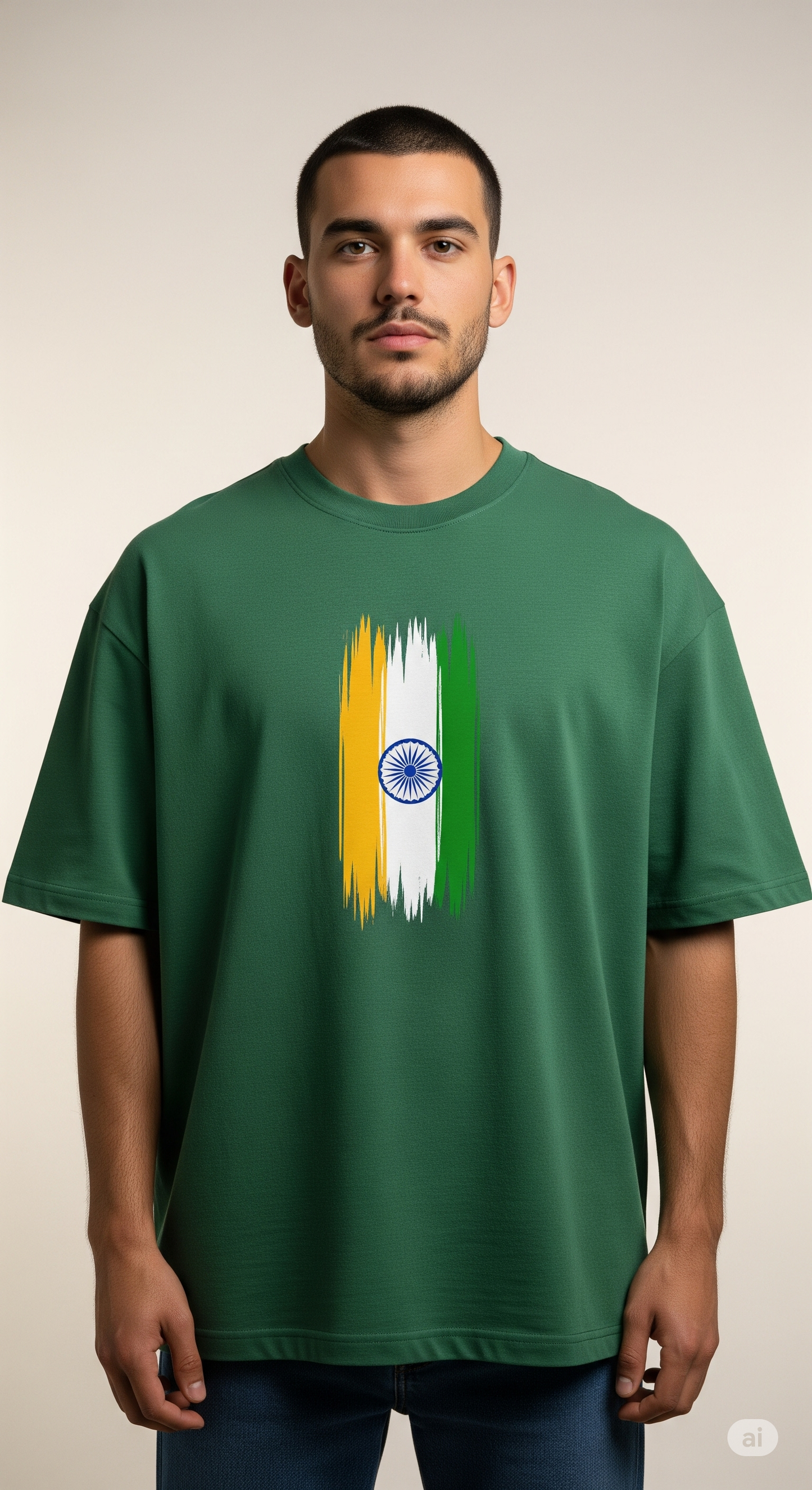 Bharat Edition oversize Tees